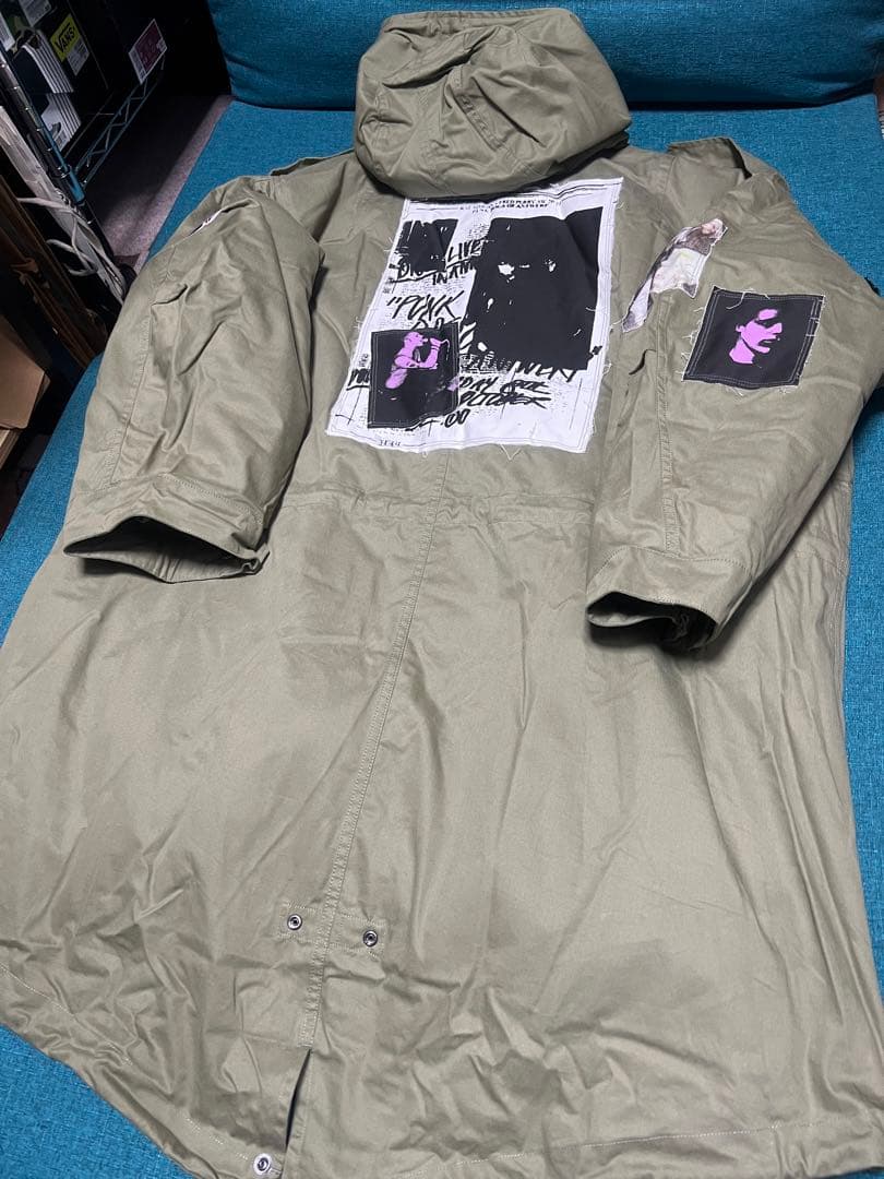 RAF SIMONS × FRED PERRY　ライナー付き モッズコート