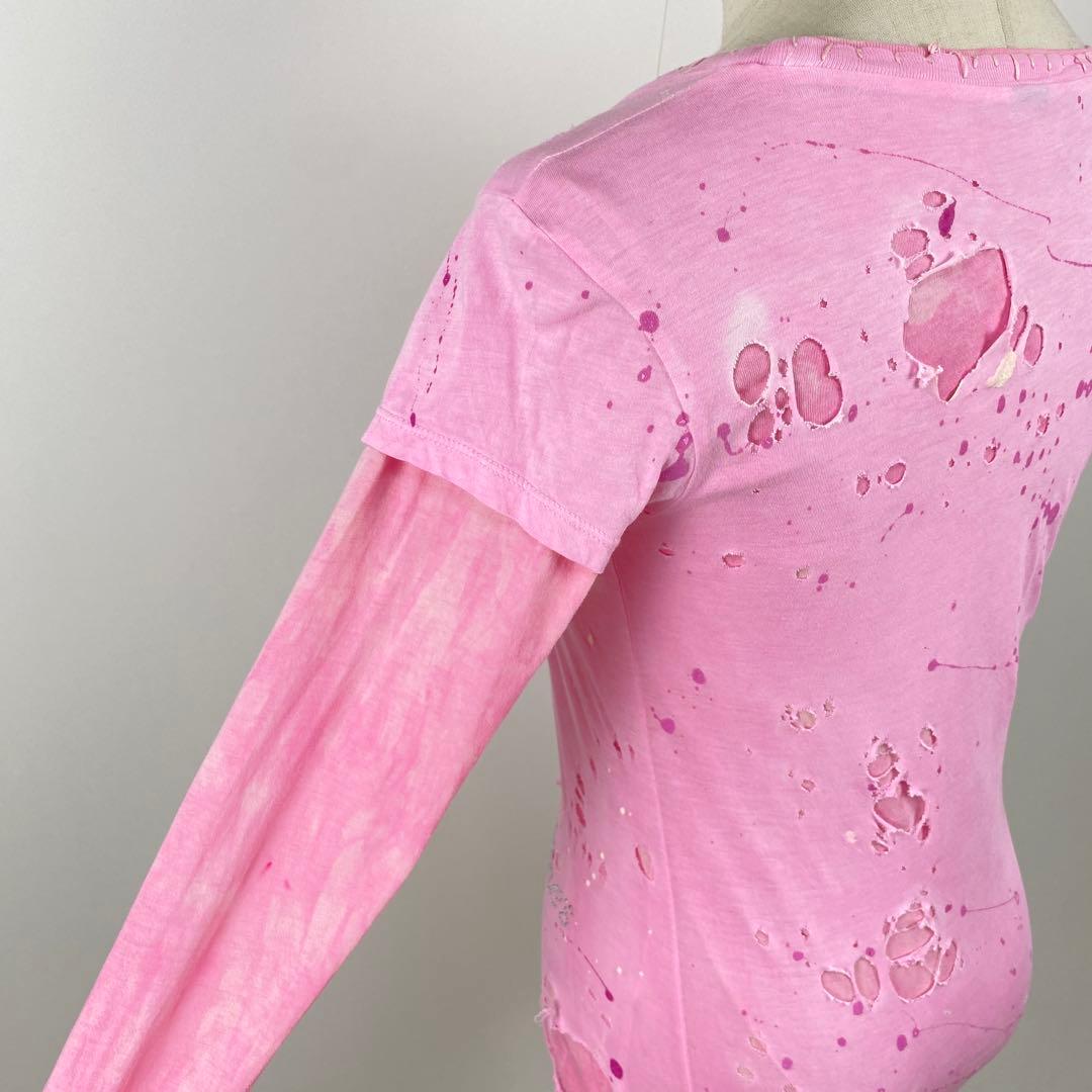 y2k USA製 ICONIC COUTURE トップス チュニック カットソー