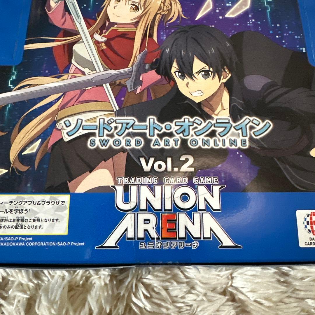 ユニアリ ソードアートオンライン　SAO vol2 2BOX テープ付き 初版
