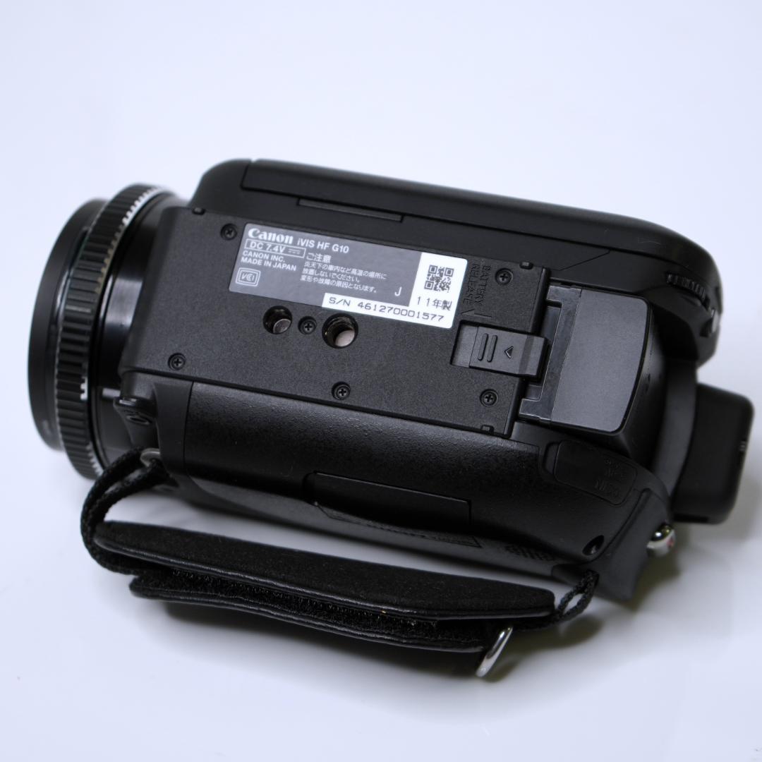 【美品】ビデオカメラ◆Cannon iVIS HF G10
