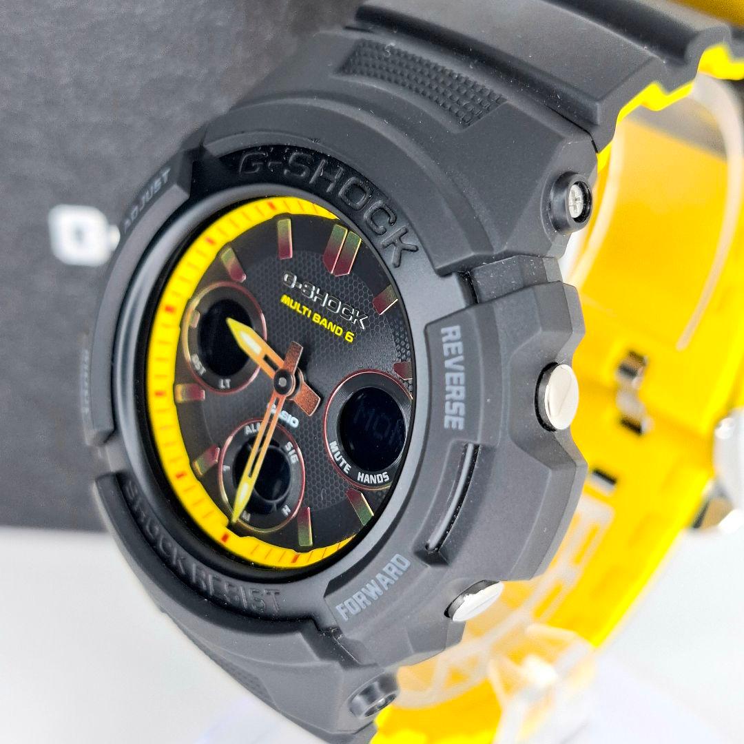 ✨未使用希少箱付 G-SHOCK ジーショック AWG M100SBY イエロー