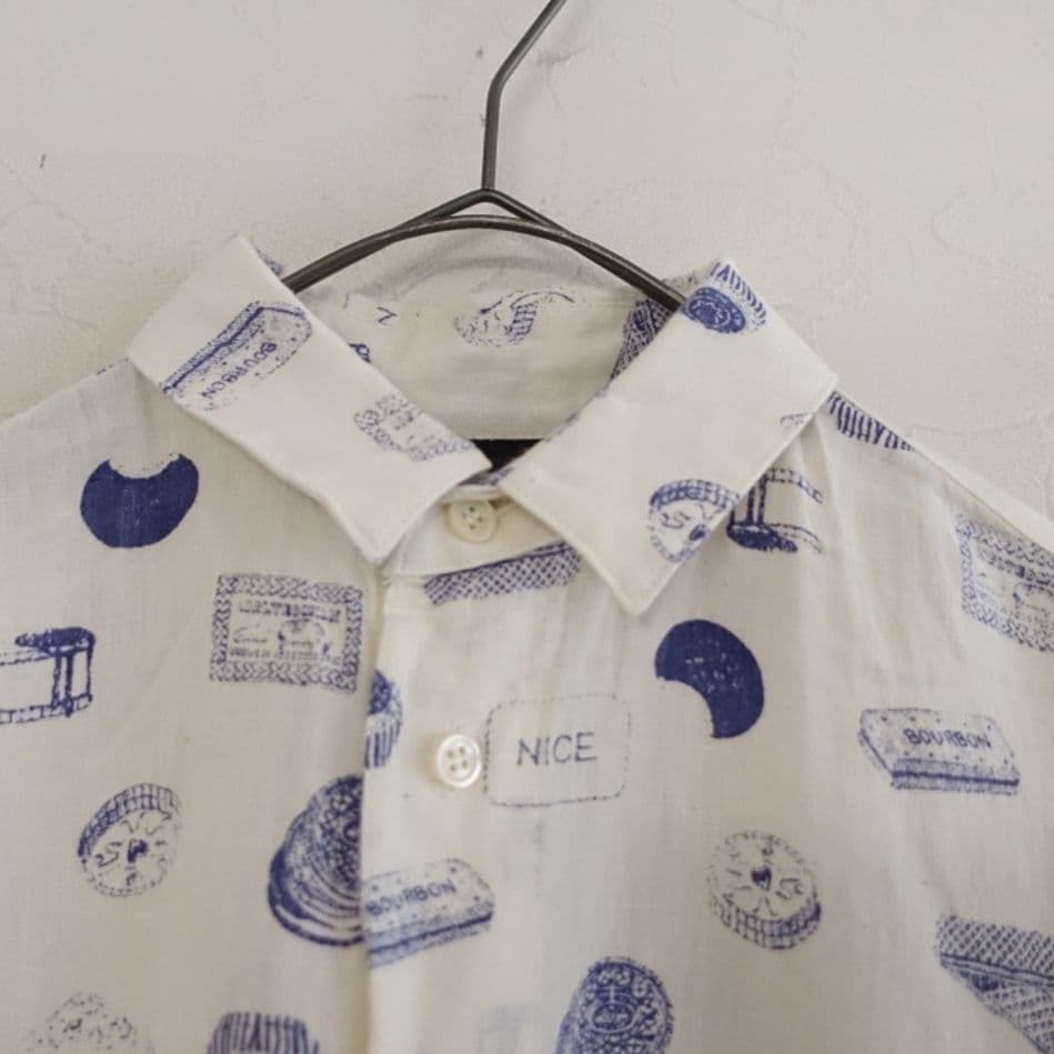 R&D.M.Co. オールドマンズテーラーリネンコットン長袖ワンピース