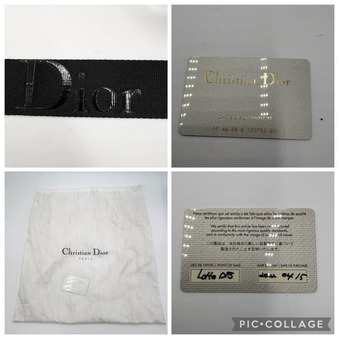 Dior クリスチャンディオール ショルダーバッグ トロッター キャンバス 総柄