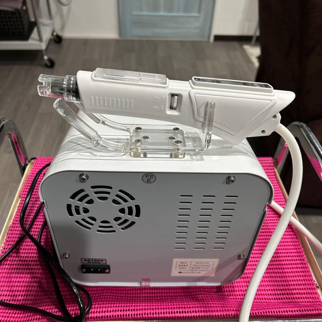 れいりー　　保証書付き　無針エアー水光美容液リポソーム化　肌浸透美容機器