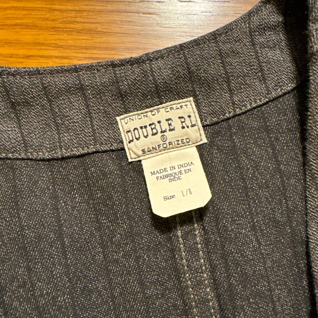 ダブルアールエル　RRL ベスト　ジャスペツイル　L