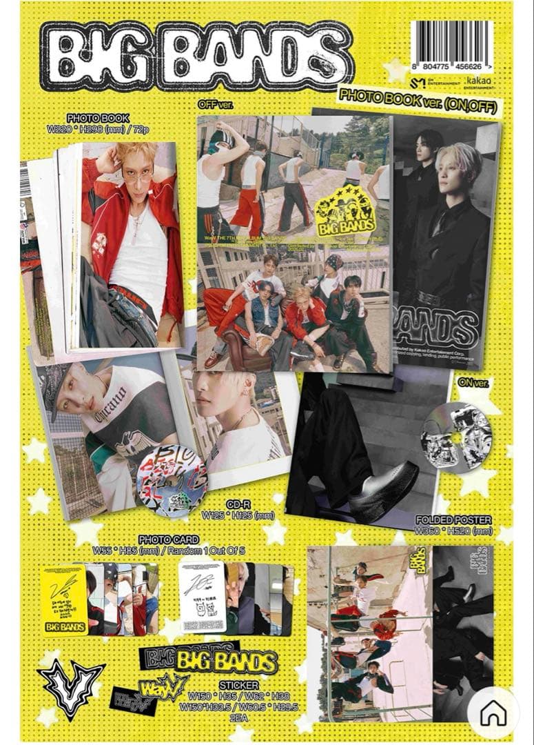 WayV 威神V／BIGBANDS トレカ、Photo bookセット