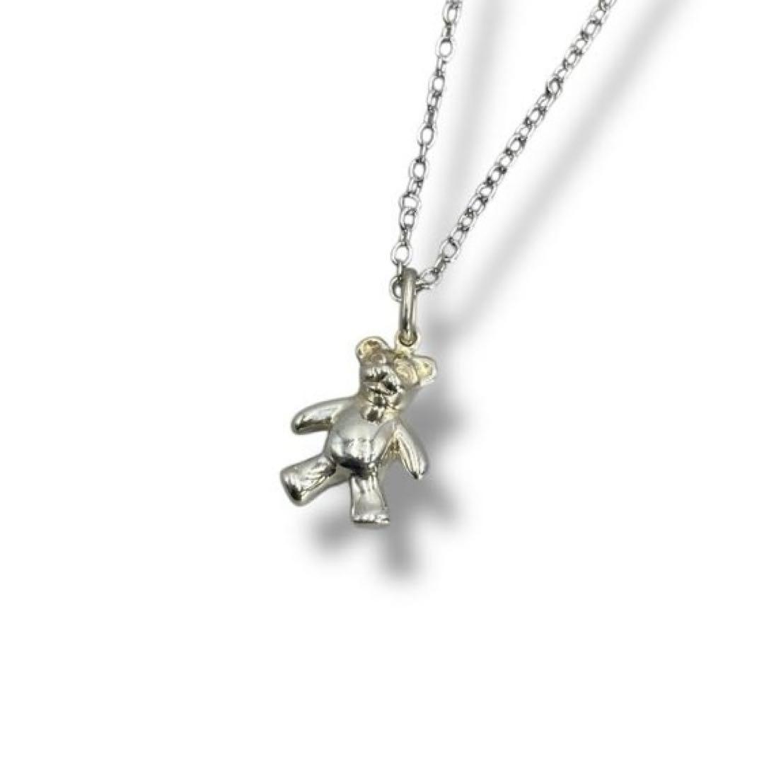 美品 Tiffany 熊 ベア シルバー925 ネックレス Vintage 希少