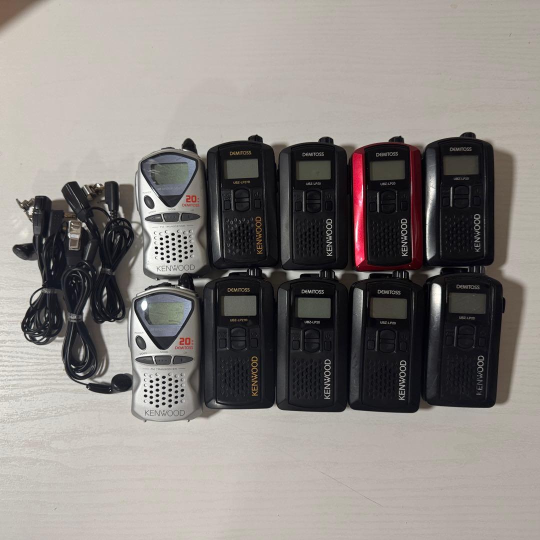 KENWOOD トランシーバー 10台セット