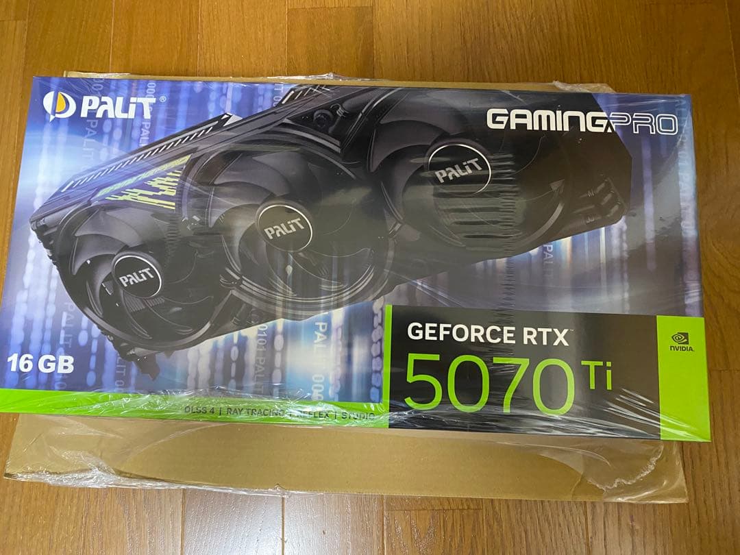 グラフィックボード・グラボ・ビデオカード PALIT GEFORCE RTX 5070 Ti 16GB