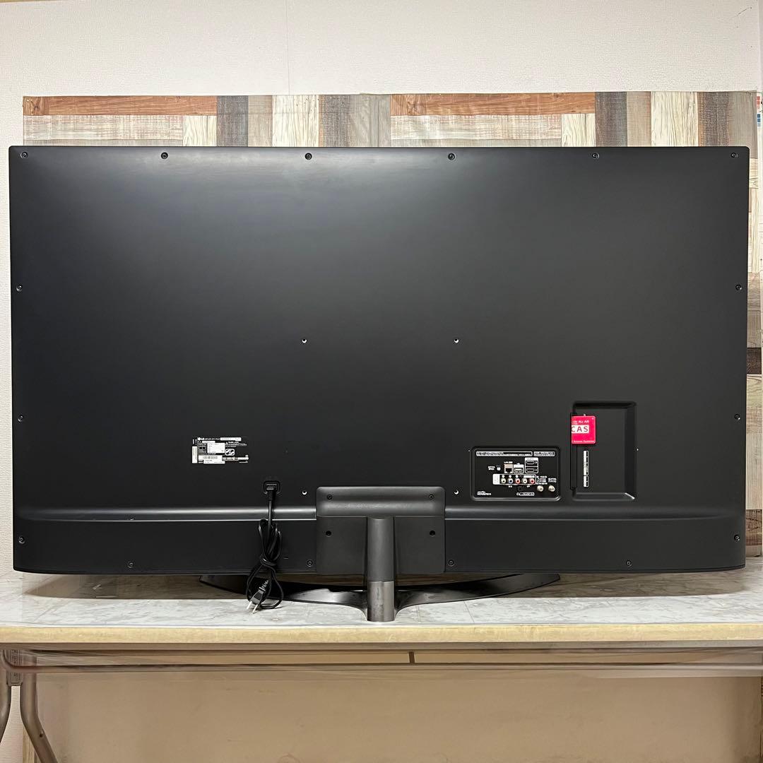 即日受渡❣️全国送料込LG 65型4K液晶テレビ高発色広視野角ネット動画視聴可