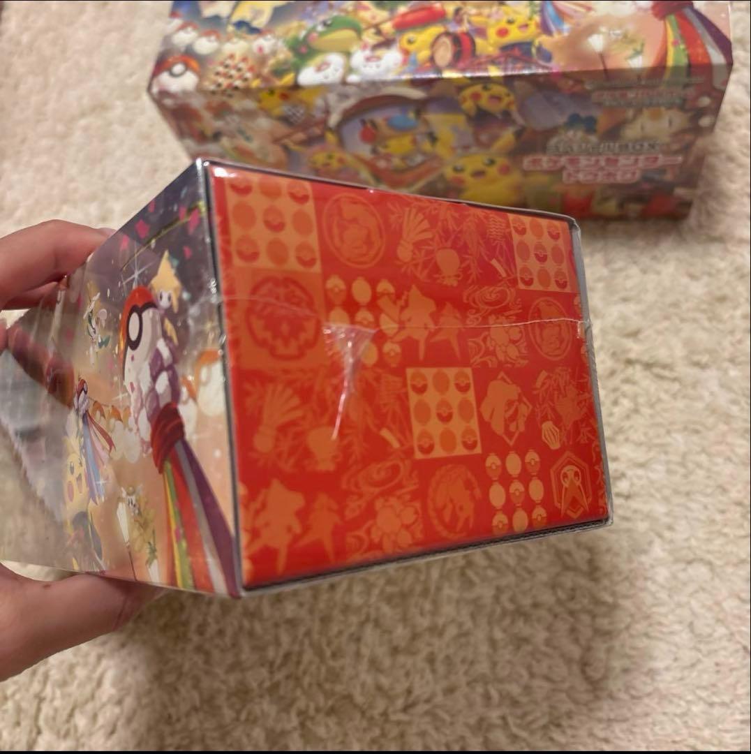 シュリンク付きポケモンカードボックス3個セット！