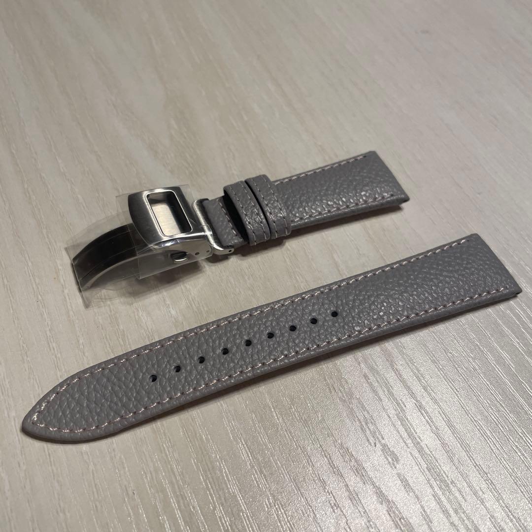 非売品　新品未使用品　グランドセイコー　レザーベルト　21mm グレー