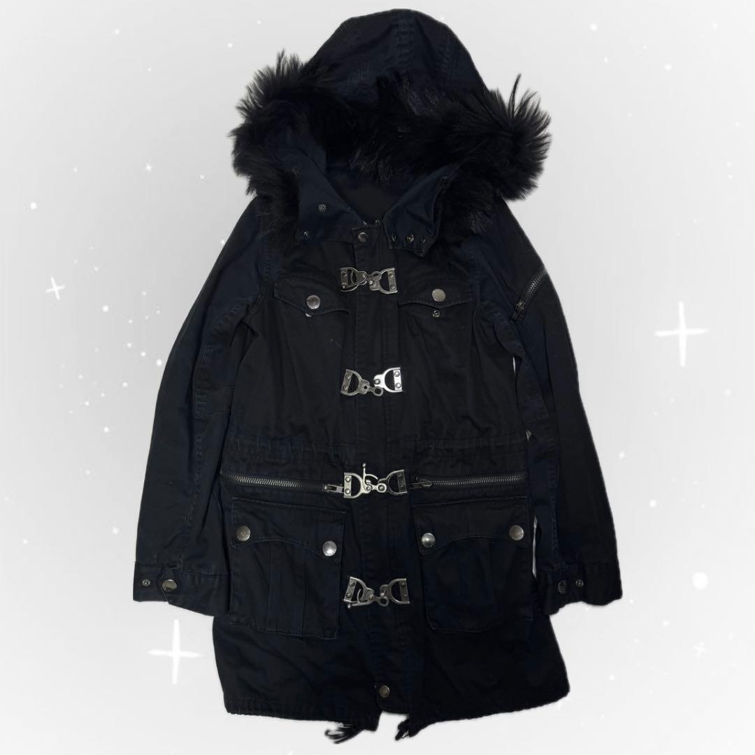 00s archive モッズコート ファー 平成ギャル グランジ ゴシック