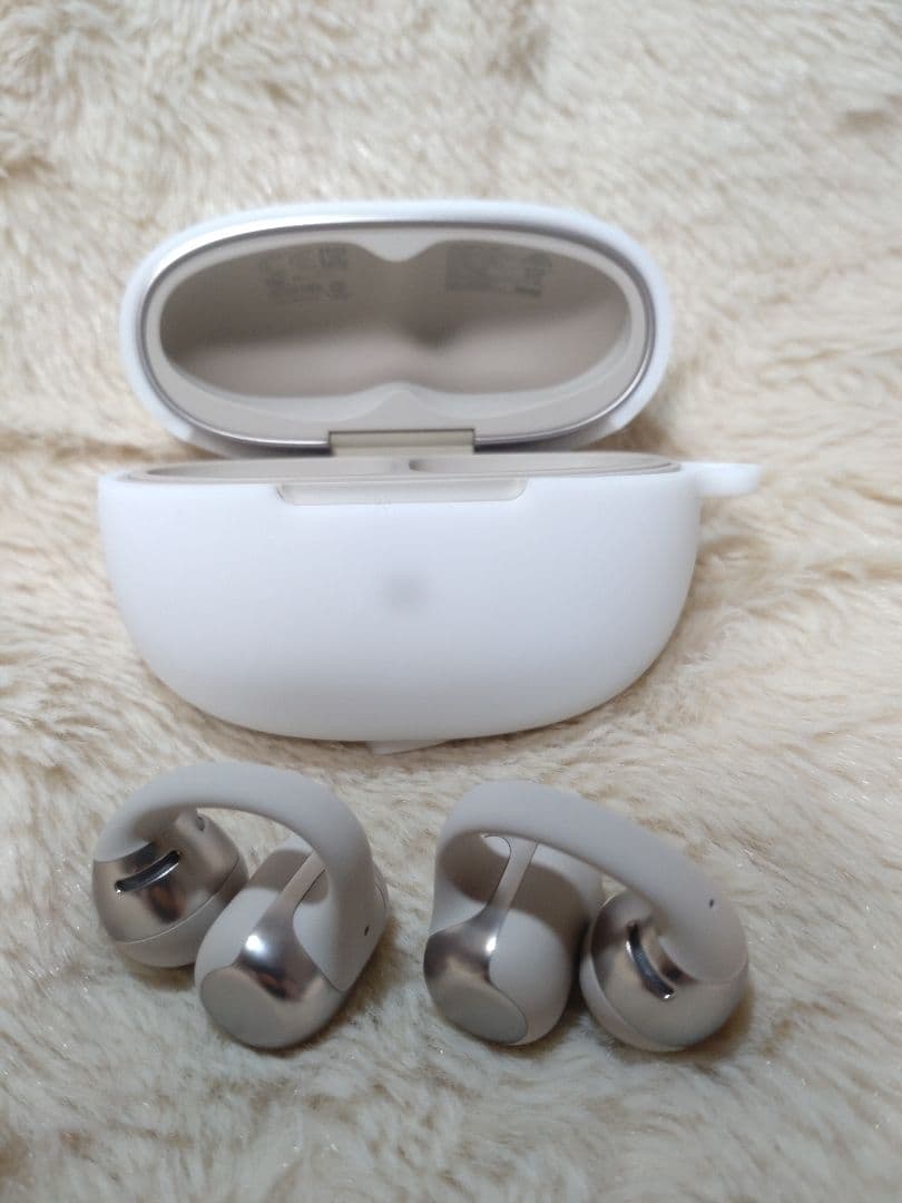 【美品】SHOKZ OPENDOTS ONE　グレー　シリコンケース付き