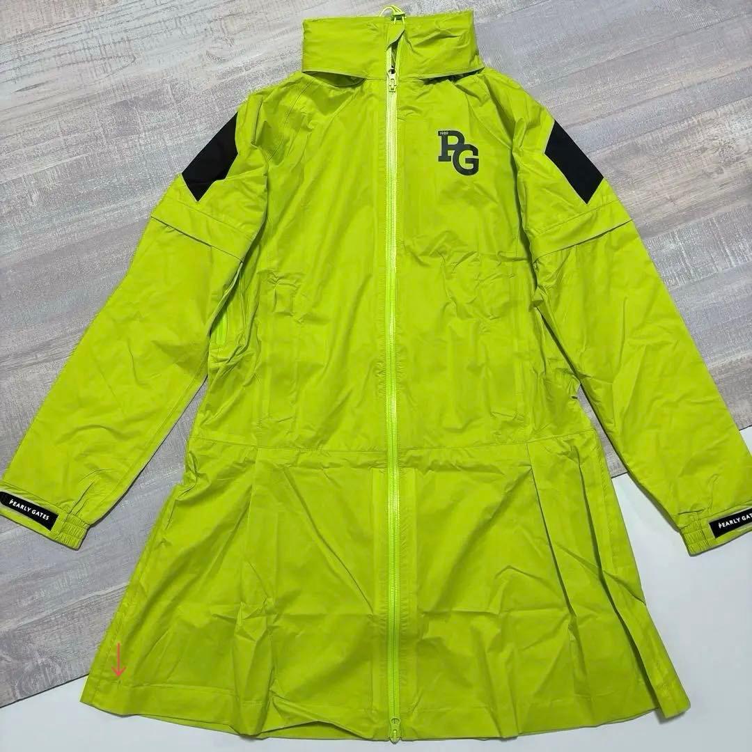 パーリーゲイツ★耐水★防風★結露防止★レインワンピ★レッグカバー.袋3点セット