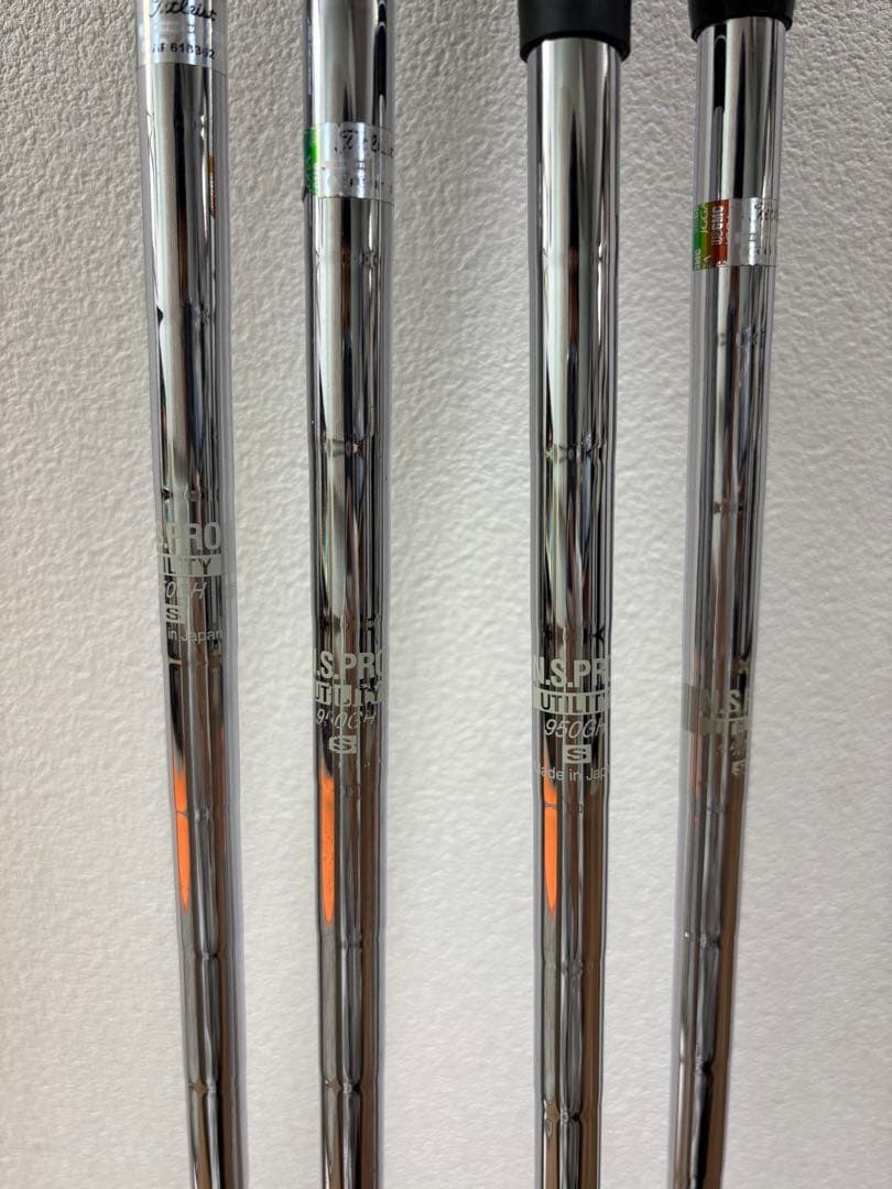 【名器4本セット】 タイトリスト913H UT（19°/21°/24°/27°）