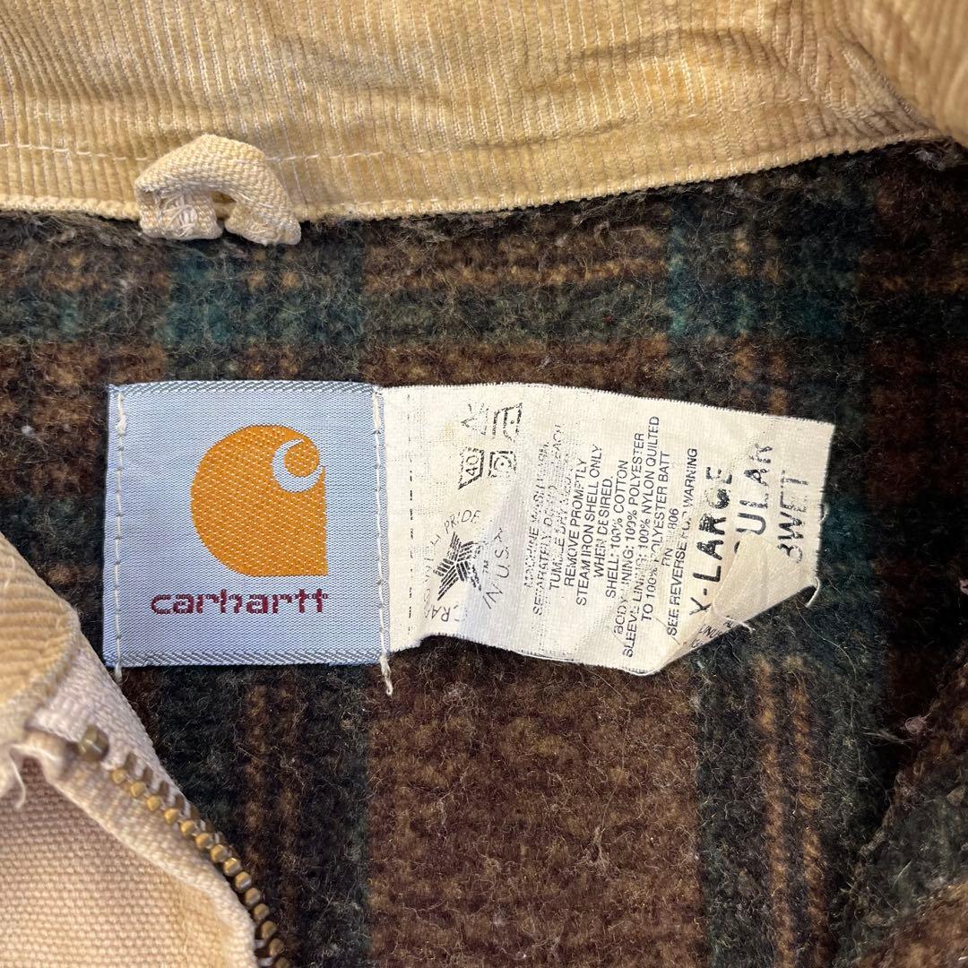 90s usa製 Carhartt カーハート デトロイトジャケット ボロ