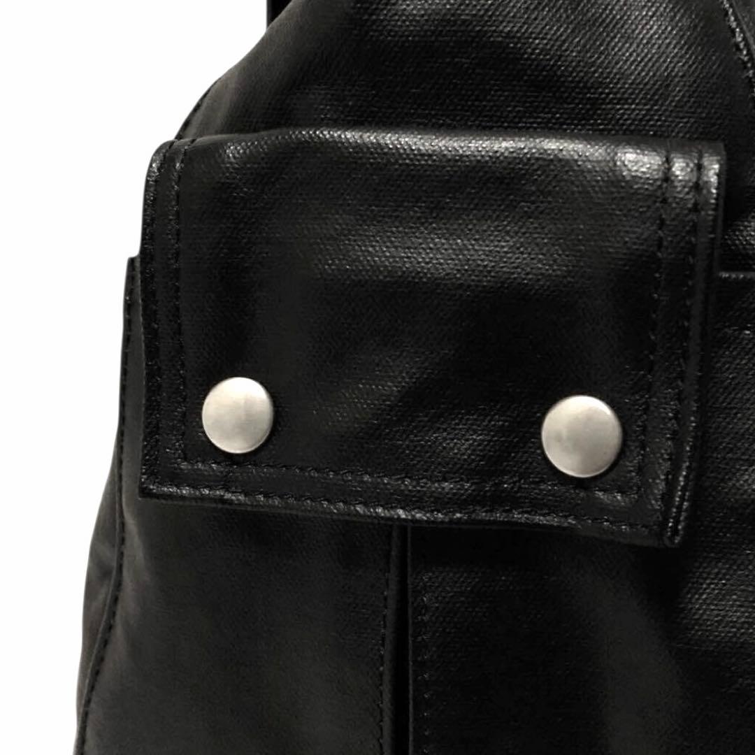 極美品✨ポーターフリースタイル ショルダーバッグ ハーフムーン ブラック L