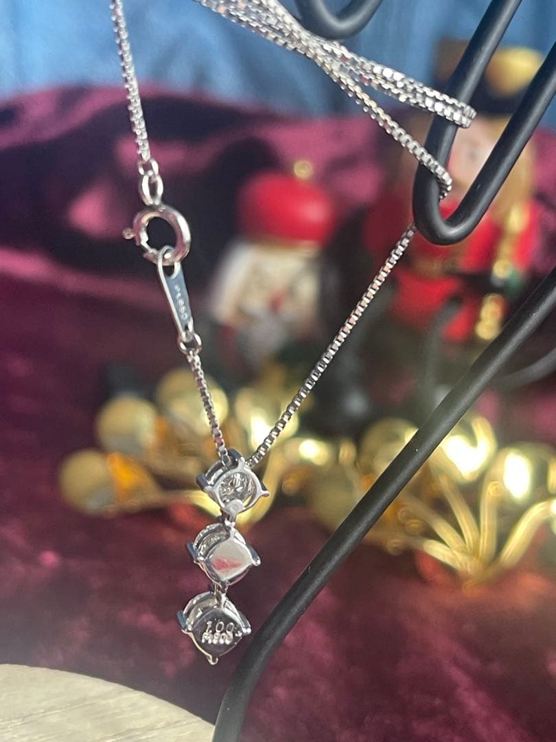 オンナの決意はカタイ⭐︎ 1ct ダイヤ⭐︎PT900 PT850 トリロジー