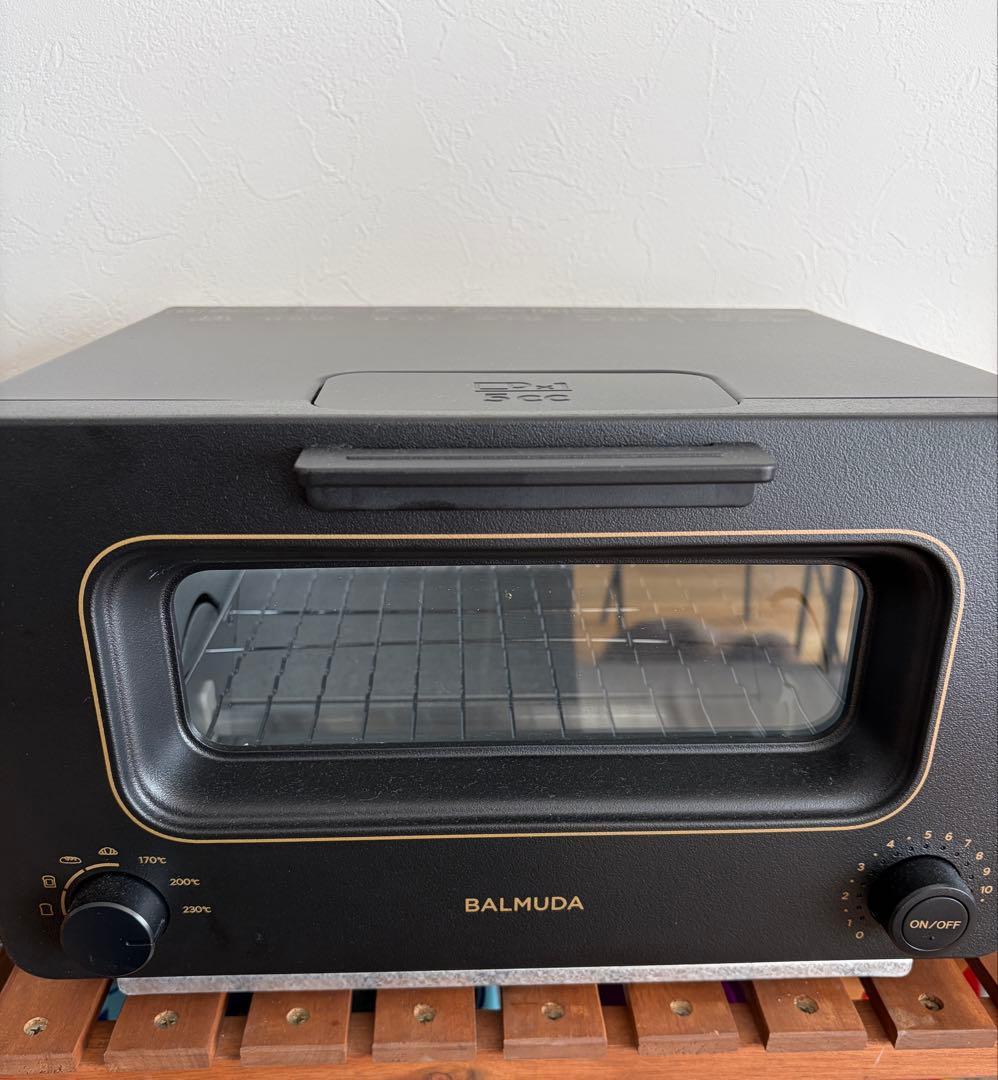 美品 BALMUDA バルミューダ スチームトースター 黒