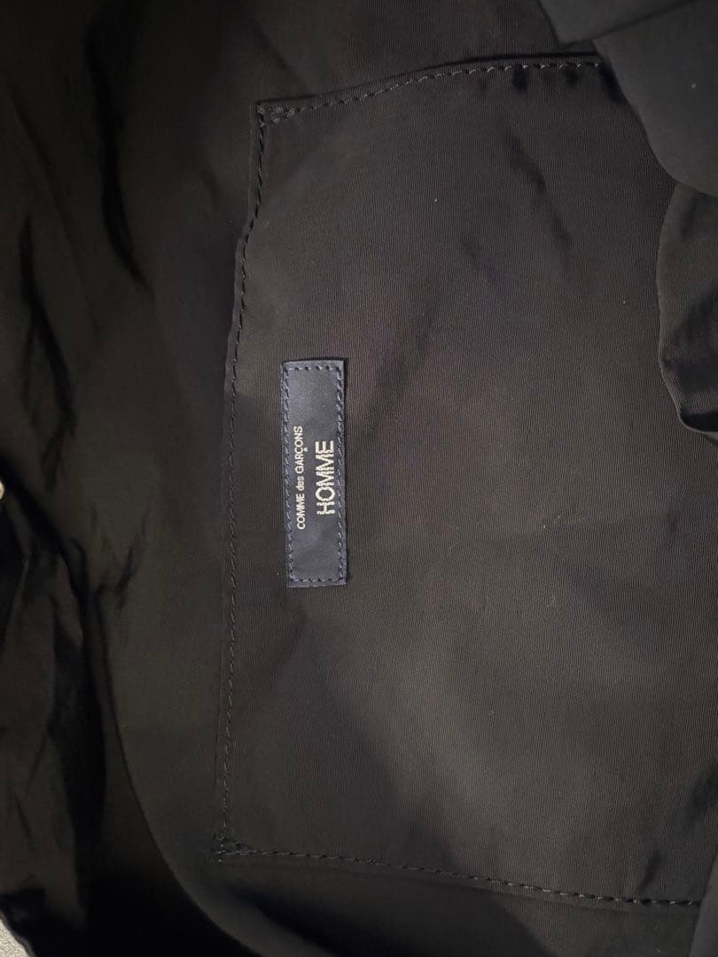 コムデギャルソンオム COTTON NYLON 2WAY ショルダーバッグ