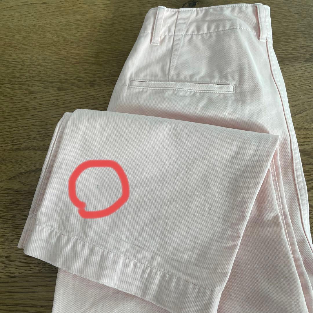 Spick and Span Higuchi×S チノワイドパンツ ピンク