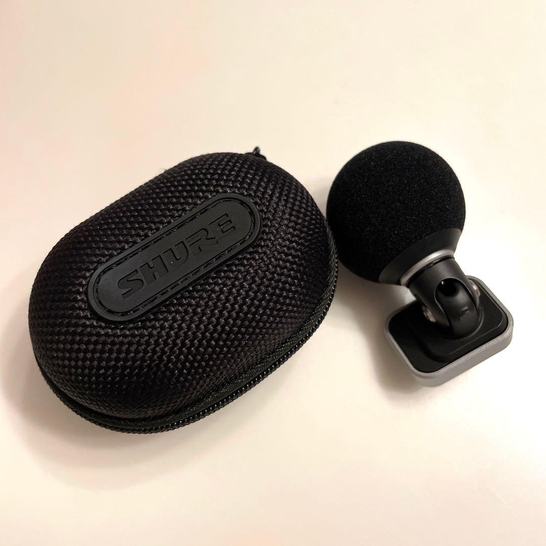 SHURE motive mv88デジタル・ステレオ・コンデンサー・マイクロホン