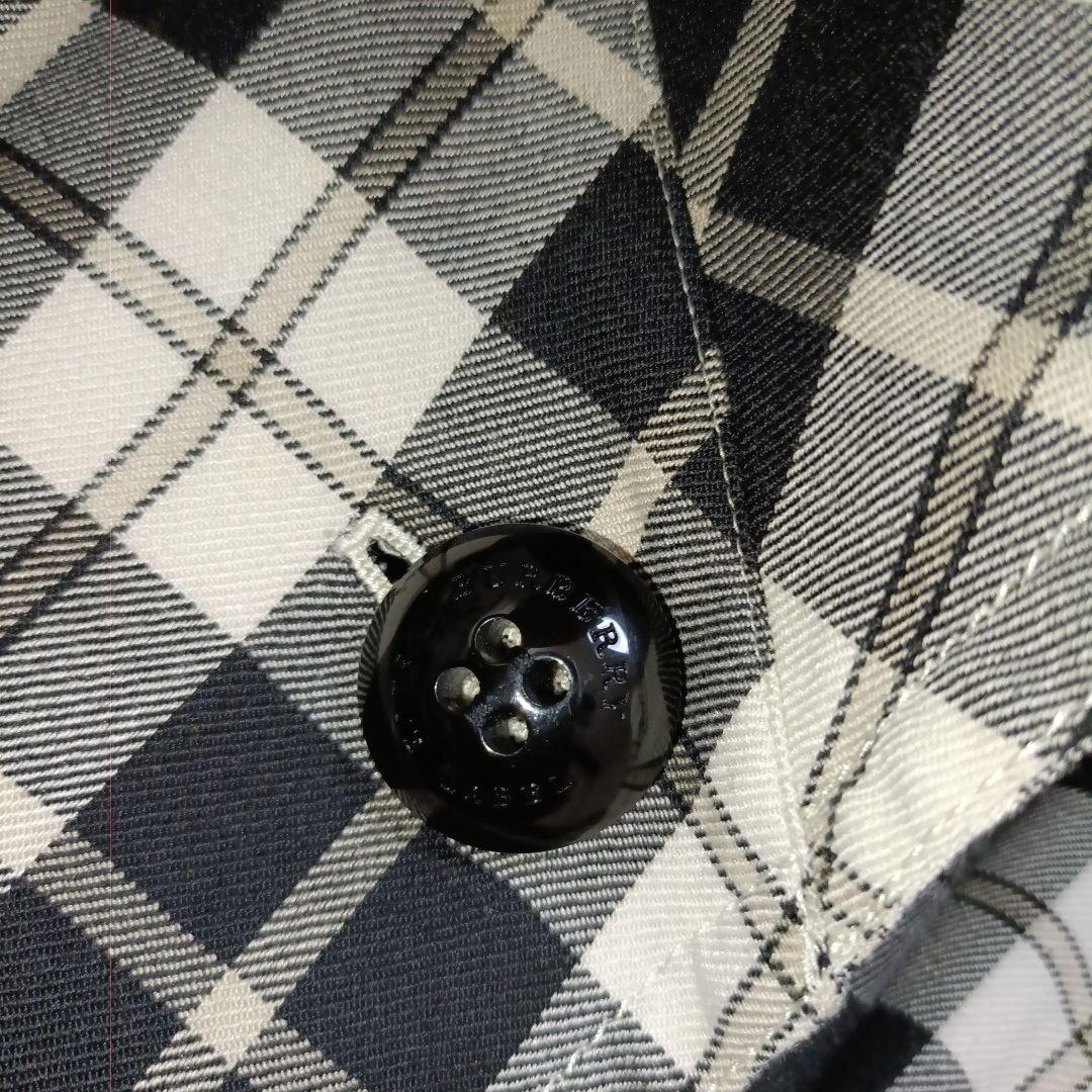 美品BURBERRY BLUE LABEL 刺繍ロゴワンピース　Aライン