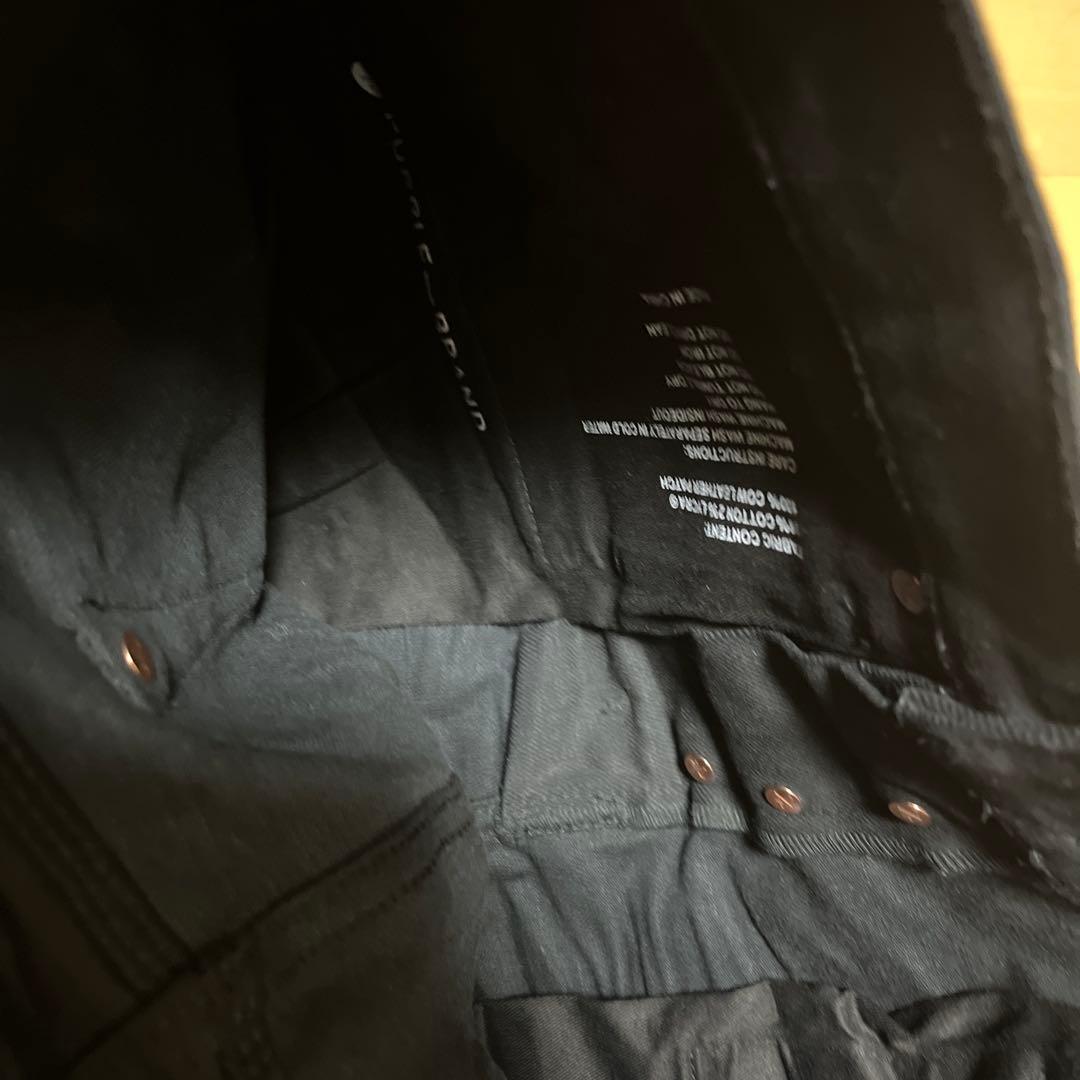 PURPLE BRAND ブラックデニム