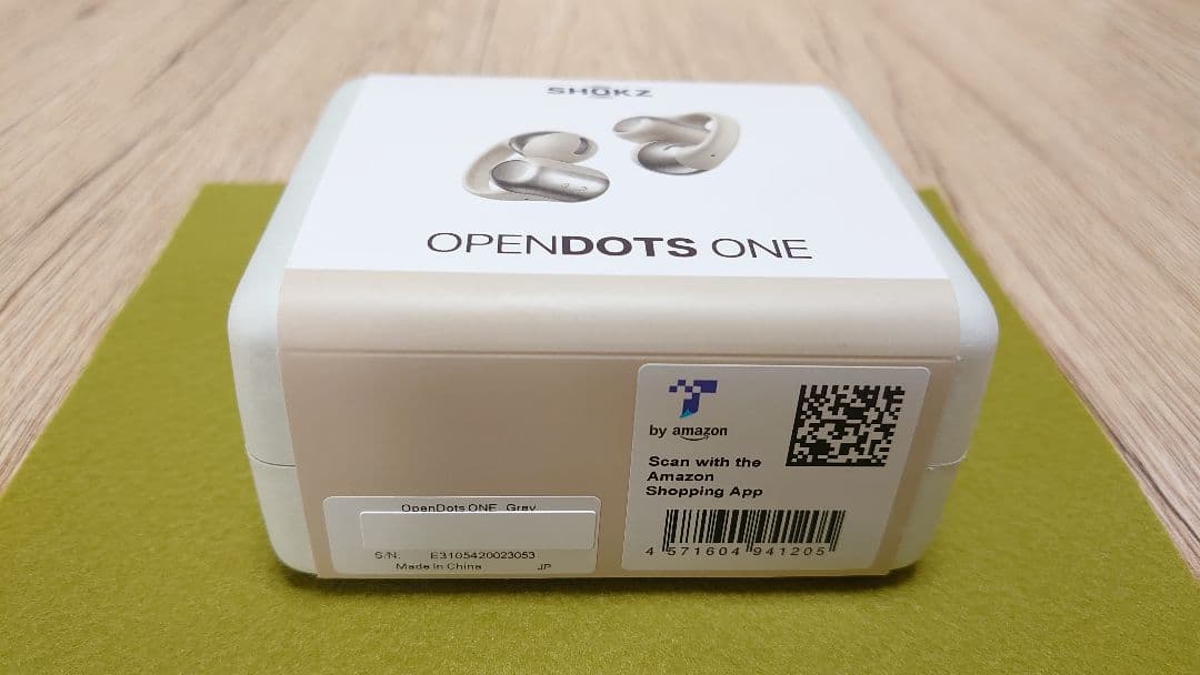 【新品未開封】SHOKZ OPEN DOTS ONE ワイヤレスイヤホン
