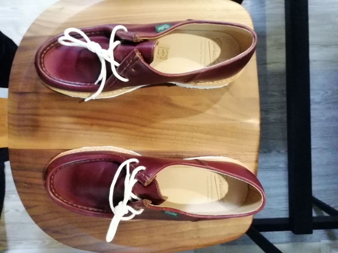 Parabootミカエル　バーガンディ27.5cm 最終価格　値下げ不可