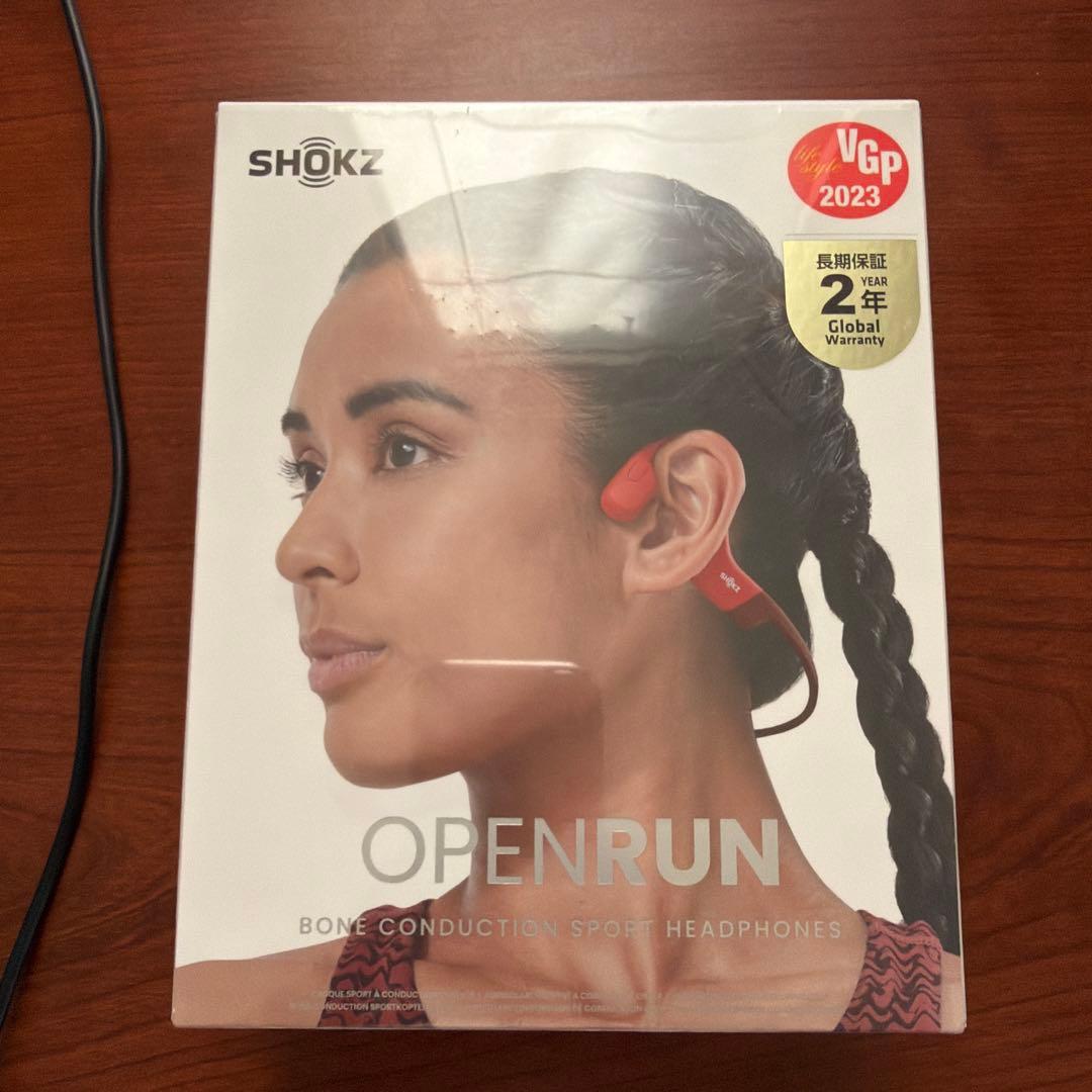 未開封品　Shokz OpenRun 骨伝導イヤホン SKZ-EP-000006