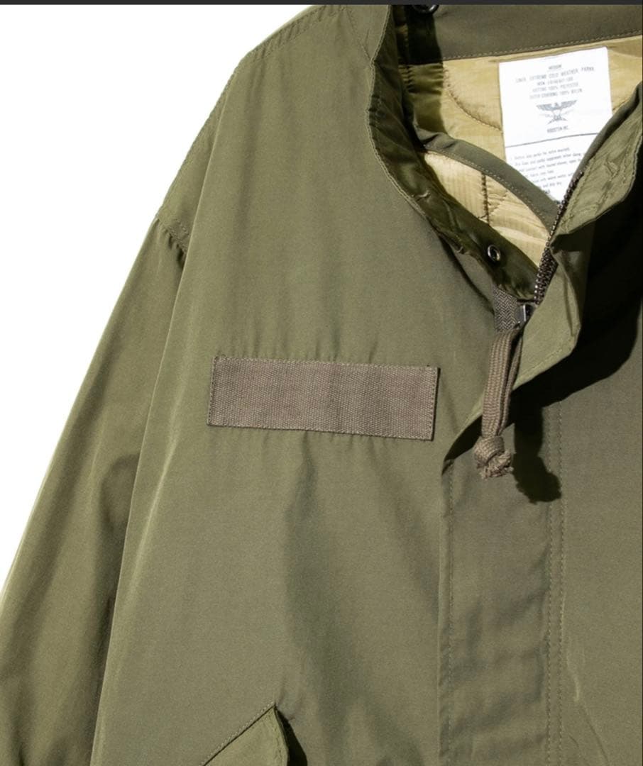 HOUSTON/ヒューストン　3WAY M-65 PARKA COAT
