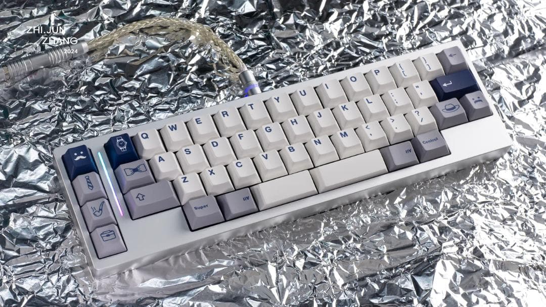 キーボード delta50　シルバー