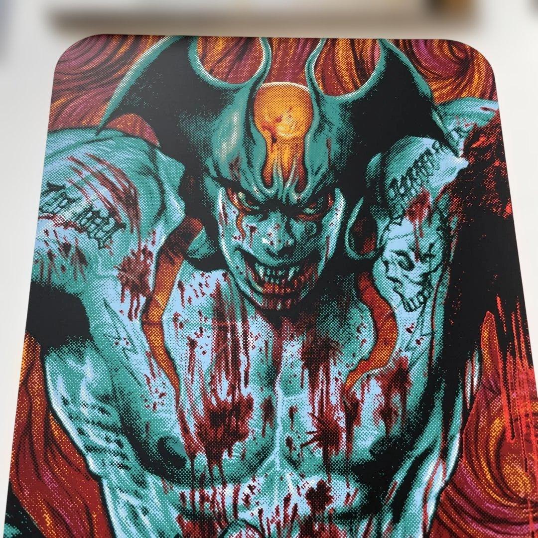 ロッキンジェリービーン　デビルマン　ポスター　1st press版　ブルー