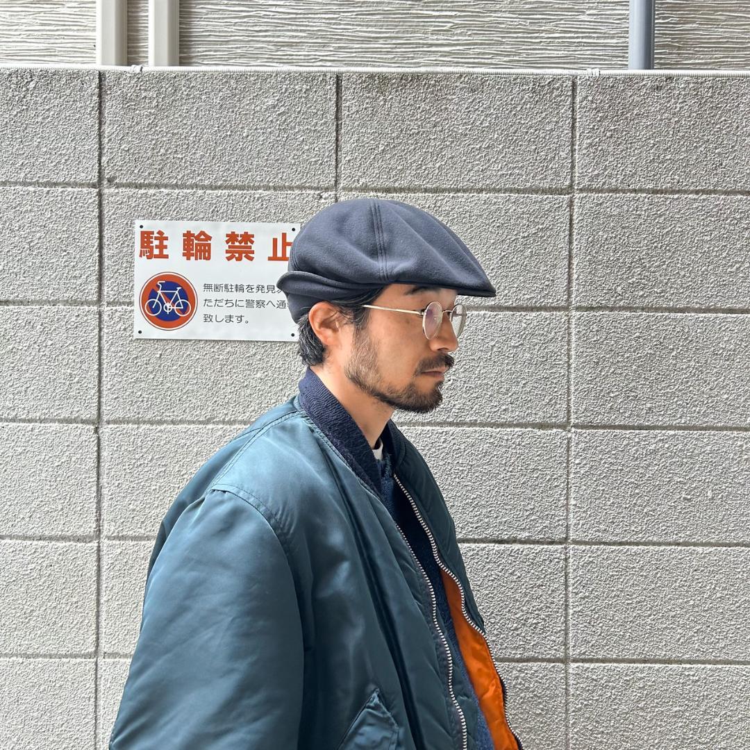 帽子 NOROLL FLEECE CASQUETTE Black