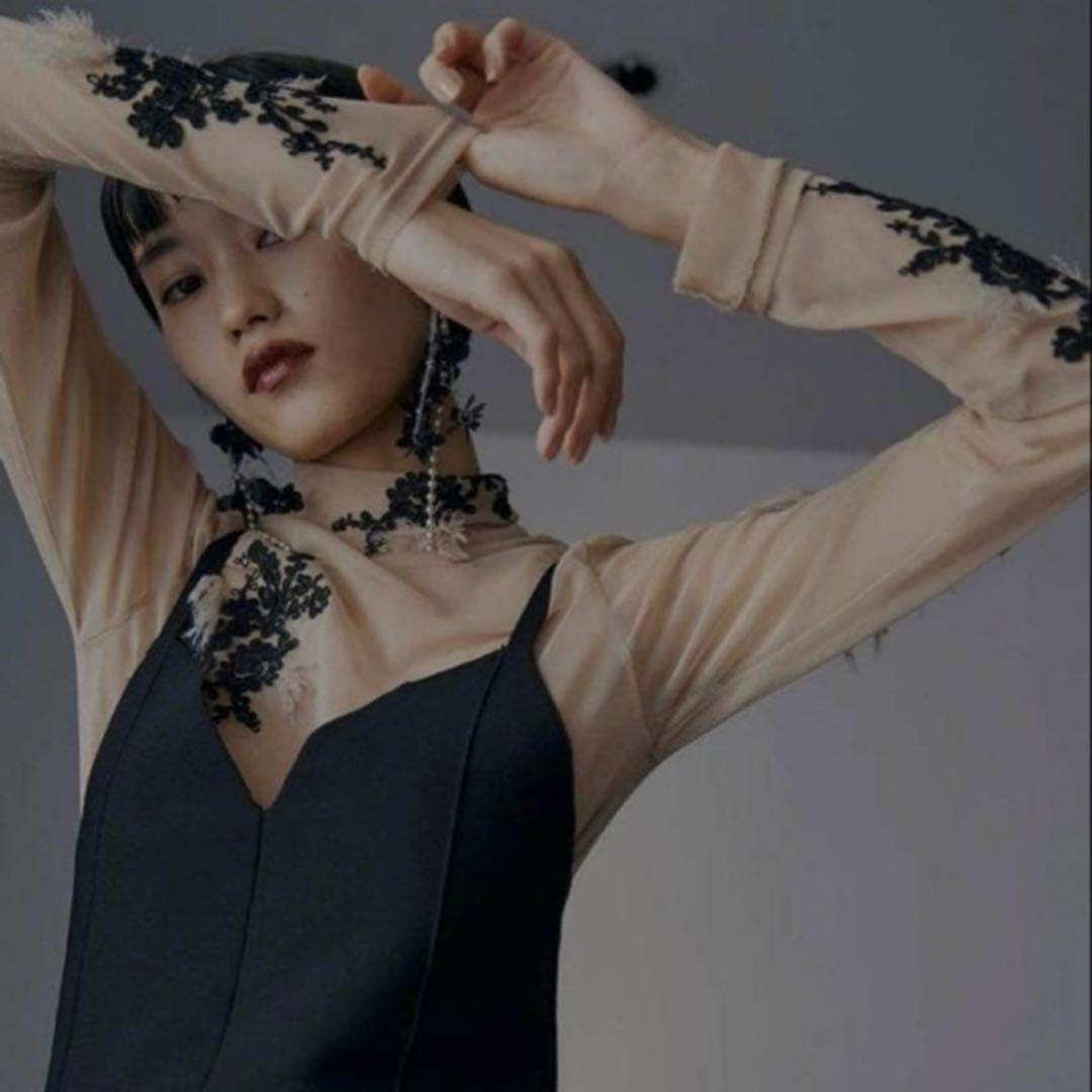 AMERI vintageシアートップス