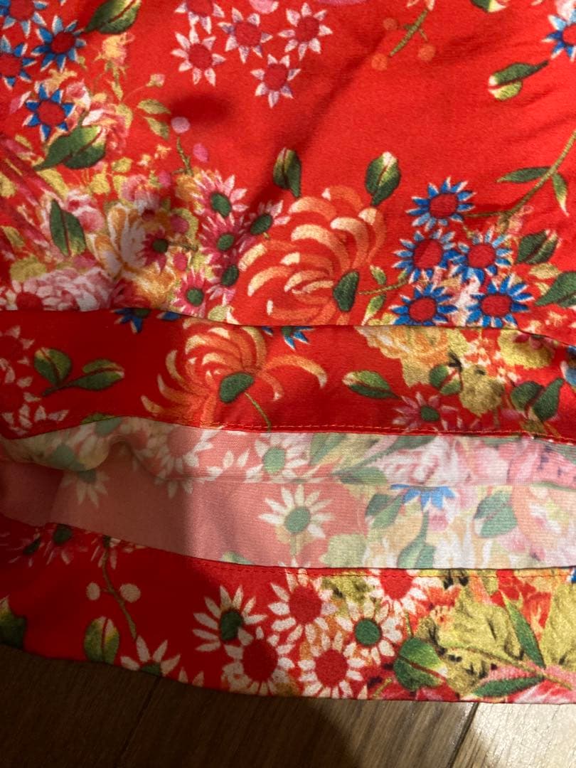 コムデギャルソン花柄パンツ