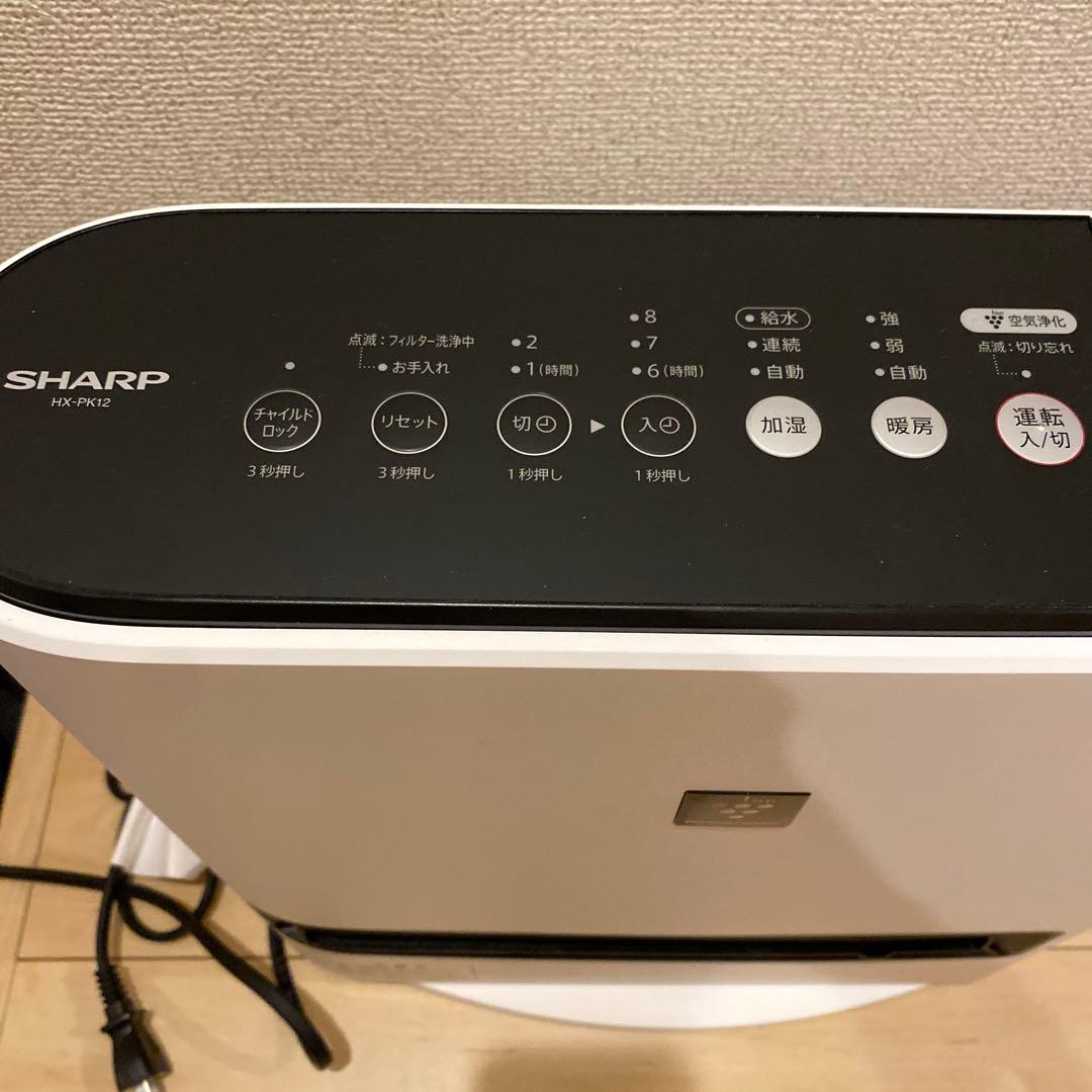 シャープ 加湿 セラミックファンヒーター