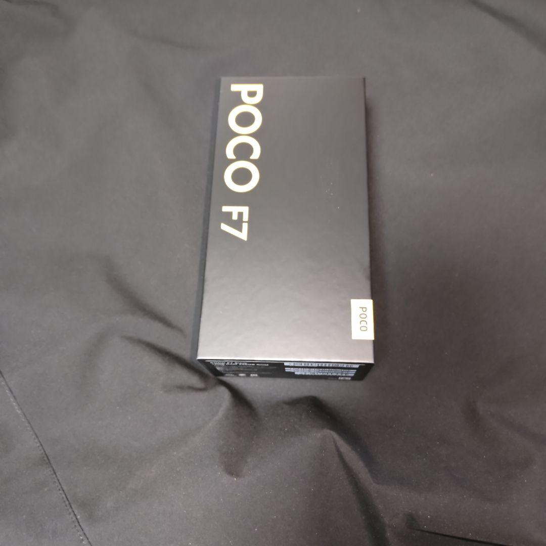 【国内版】POCO F7 ブラック 256GB　中古