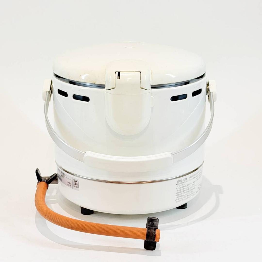 甲MJ21595　クリーニング済　送料無料　即購入可能　スピード発送　ガス炊飯器