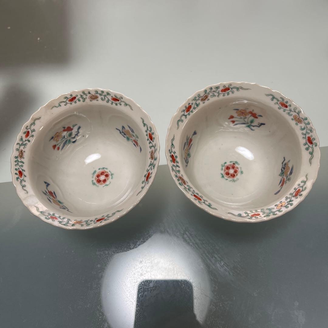 江戸時代　柿右衛門　小鉢　2客