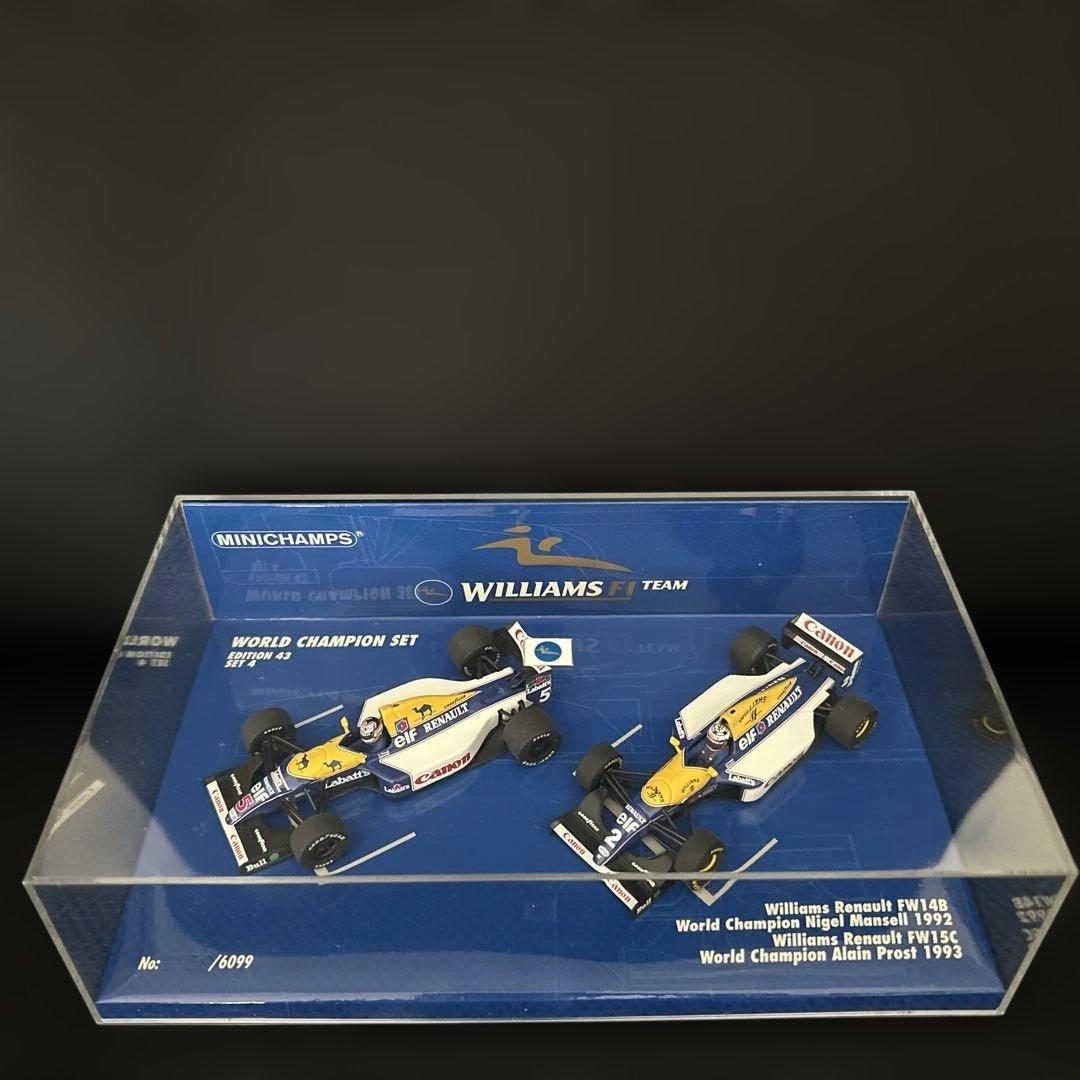 ミニカー MINICHAMPS Williams World Champion Set