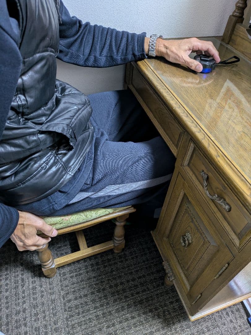 一面鏡の鏡台（ドレッサー）