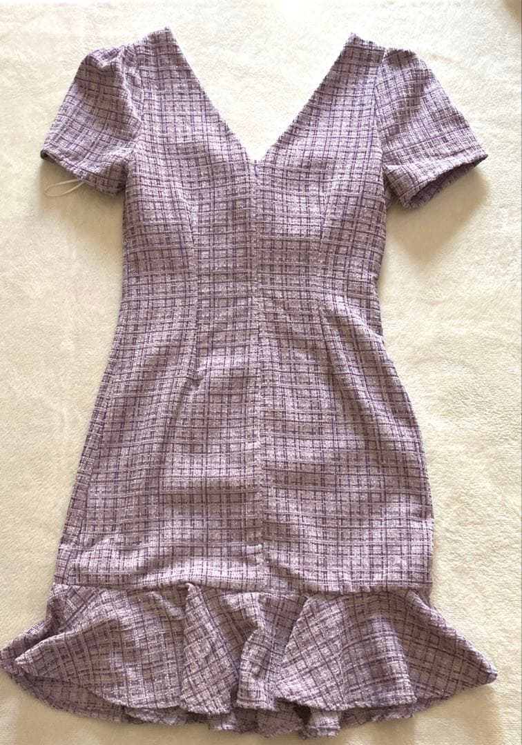 Tika ツイードドレス4点セット