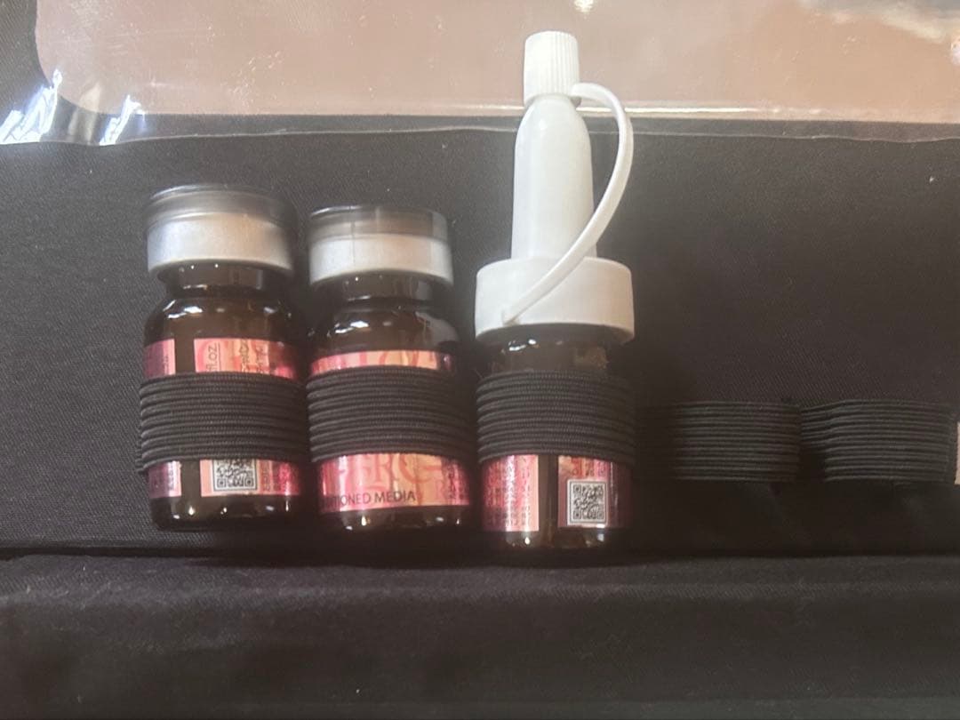 ルビーセル 美顔器 エアブラシ スカルプエアブラシ 付属品 美容液付き