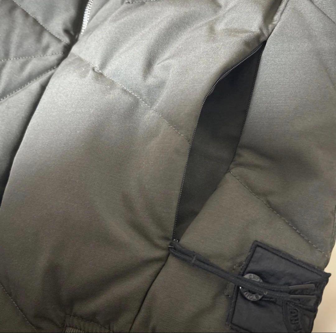 STONE  ダウンベスト S オリーブ