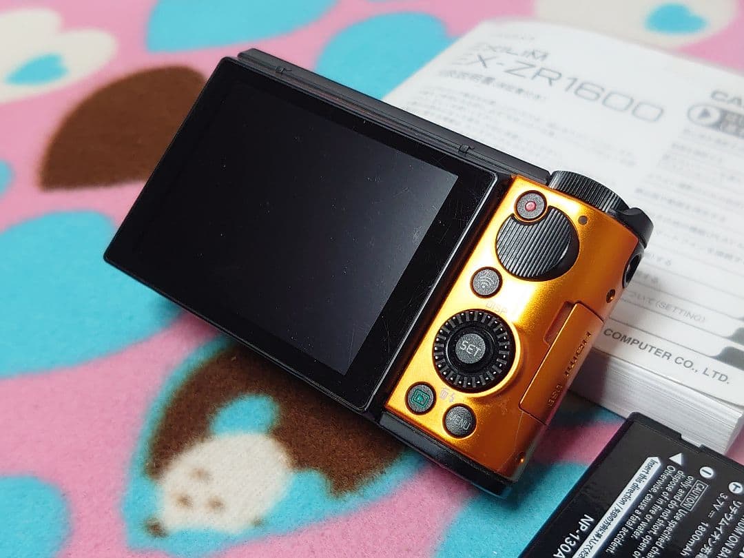 CASIO EXILIM EX–ZR1600 コンパクトデジタルカメラ ジャンク