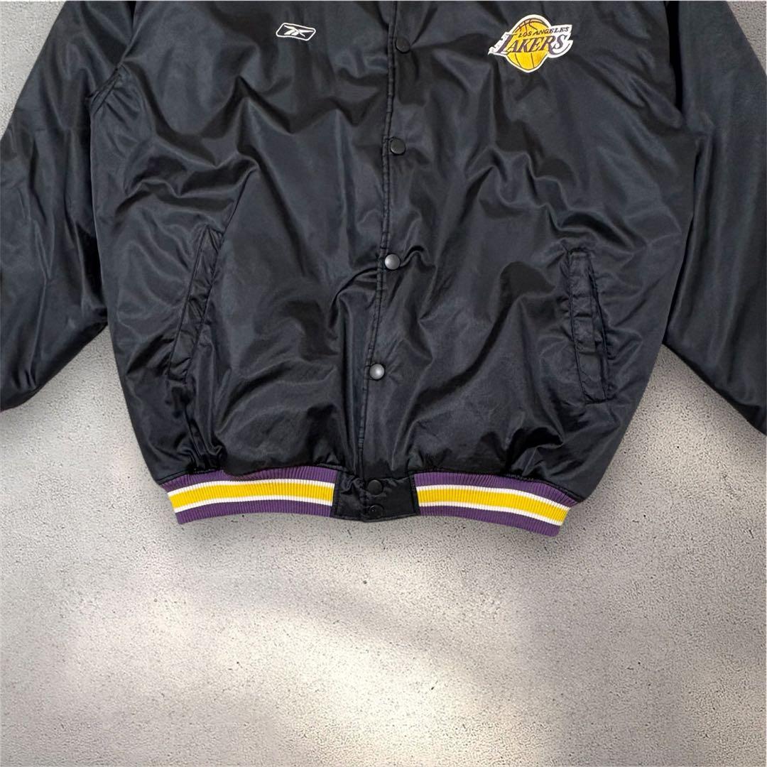 【希少 大きめ2XL】Reebok×Lakers NBA スタジャン ジャケット