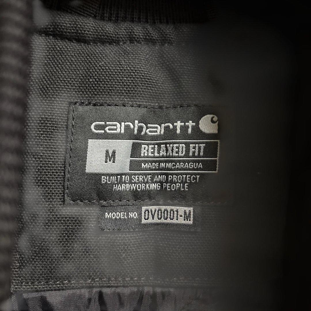 Carhartt ダックベスト　ブラックM